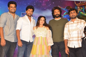 Nani, Nithya Menon, Satyadev @ Skylab Movie Pre-Release Event Stills