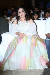 Actress Nithya Menen @ Skylab Movie Pre-Release Event Stills