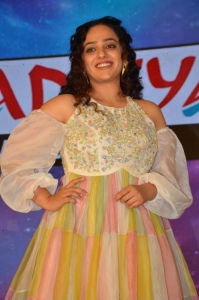 Actress Nithya Menen @ Skylab Movie Pre-Release Event Stills