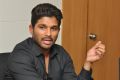 Allu Arjun @ S/o Satyamurthy Team Interview Photos