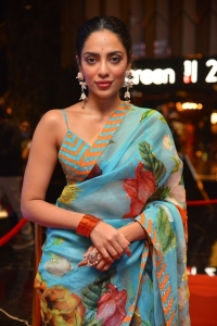 Actress Sobhita Dhulipala New Saree Stills @ Major Teaser Launch