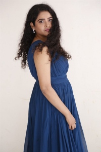 Actress Sonakshi Varma in Blue Skirt Pictures