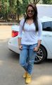Hot Sonakshi Sinha in White Full Sleeve T-Shirt & Blue Jeans