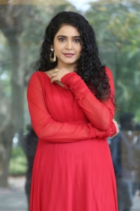 Dhagad Samba Movie Heroine Sonakshi Varma Red Dress Photos