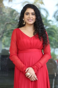 Dhagad Samba Movie Heroine Sonakshi Varma Red Dress Photos