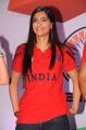 Actress Sonam Kapoor Stills in Red T-Shirt