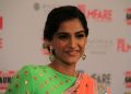 Actress Sonam Kapoor Saree Photos Gallery