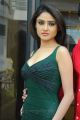 Telugu Actress Soni Charista in Dark Green Dress Hot Pics