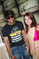 Sonia Agarwal with Actor Arya