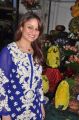 Sonia Agarwal Cute Photos in Navy Blue Salwar Kameez