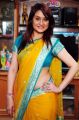 Telugu Actress Sonia Agarwal in Yellow Saree Photos