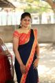 Telugu TV Anchor Sonia Chowdary in Saree Photos