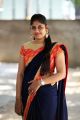 Anchor Sonia Chowdary in Saree Photos