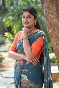 Anchor Sonia Chowdary Saree Pictures