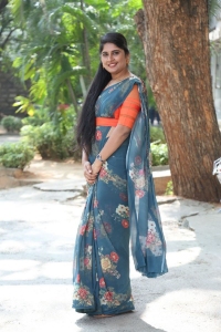 Anchor Sonia Chowdary Saree Pictures