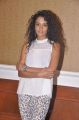 Actress Sonia Deepti Photos in Sleeveless White Dress
