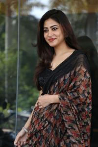 Actress Sonu Thakur in Black Saree Stills