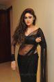 Actress Sony Charishta Hot Photos in Transparent Black Saree