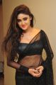 Actress Sony Charishta Hot Photos in Transparent Black Saree