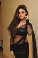 Actress Sony Charishta Black Saree Hot Photos