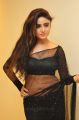 Actress Sony Charista Hot in Black Saree Photos