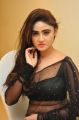 Actress Sony Charishta Hot Black Saree Photos