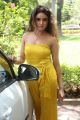 Actress Sony Charishta Hot  Yellow Dress Photos @ Mela Teaser Launch