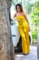 Actress Sony Charishta Hot Photos in Yellow Dress