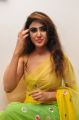 Actress Sony Charista Hot Pics in Green Yellow Saree