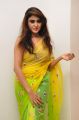 Actress Sony Charishta Hot in Green Yellow Sare Pics