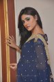 Sony Charishta in Blue Saree Stills