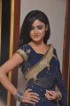 Sony Charishta in Blue Saree Stills