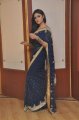 Sony Charishta in Blue Saree Stills