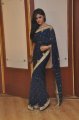 Sony Charishta in Blue Saree Stills