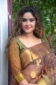 Telugu Heroine Sony Charishta in Pattu Saree Photos