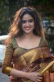 Actress Sony Charishta Pattu Saree Photos
