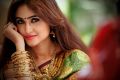 Actress Sony Charishta in Silk Saree Photoshoot Images