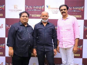 CV Kumar, S Thangaraj @ Soodhu Kavvum 2 Press Meet Stills