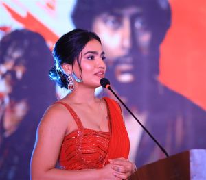 Actress Saniya Iyappan @ Sorgavaasal Trailer Launch Stills