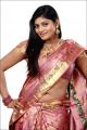 Telugu Actress Soumya Hot in Silk Saree Photo Shoot Pics