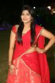 Telugu Actress Soumya Red Half Saree Images