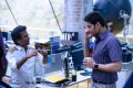 Director AR Murugadoss, Actor Mahesh Babu @ Spyder Movie Working Stills