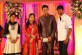 Nandini, Madhan Karky @ Producer SR Prabhu Wedding Reception Photos