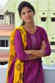 Actress Sravani Cute Pics in Dark Pink Churidar