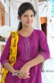 Actress Sravani in Dark Pink Churidar Pics