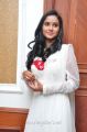 Telugu Heroine Sravani Cute Stills in White Salwar Kameez