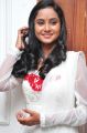 Telugu Actress Sravani Cute Stills in White Churidar