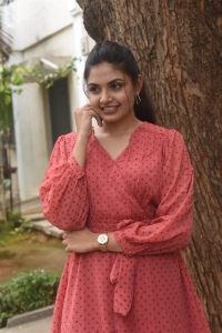 Actress Sravani Shetty Cute Photos @ Thamasoma Jyothirgamaya Trailer Launch