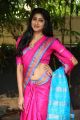 Model Sravani Yadav Pink Saree Hot Photos