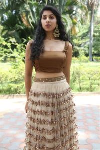 Actress Sravanthi Prattipati Stills @ Rahasyam Idam Jagath Movie Press Meet